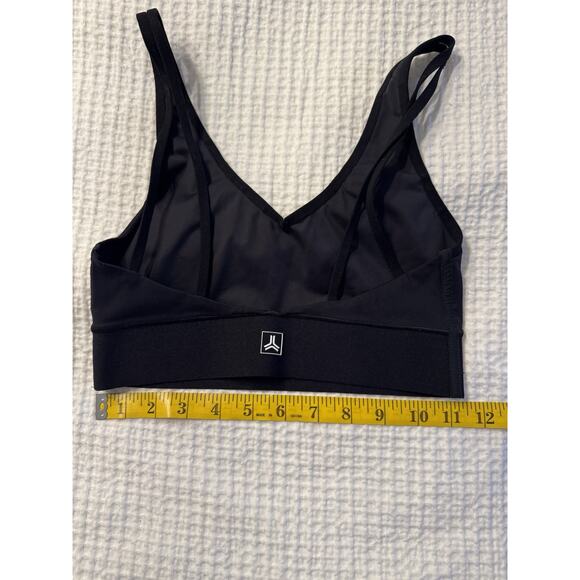 Ultracor Women's Black Sports Bra Strappy Size XS Star - Picture 3 of 3
